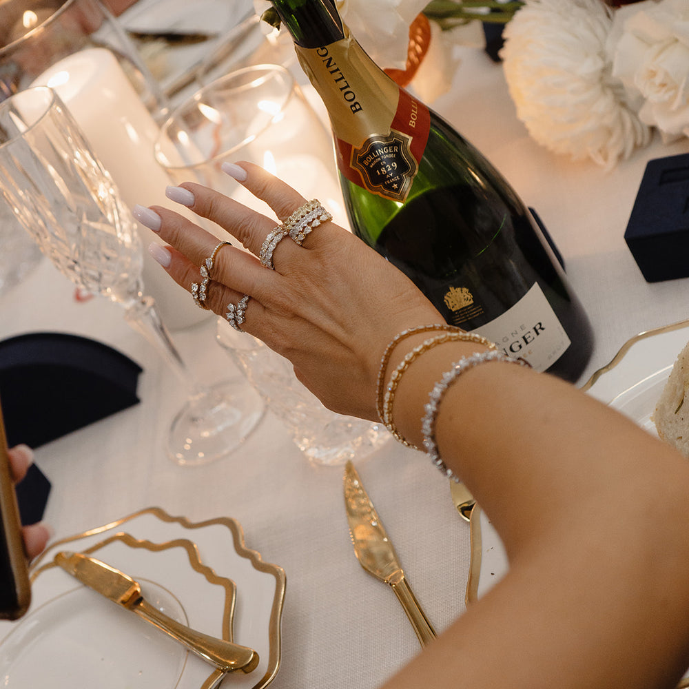 Why Settle for Just a Single Diamond Tennis Bracelet?