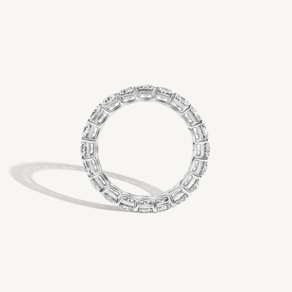 
                  
                    Oval Diamond Eternity Band
                  
                