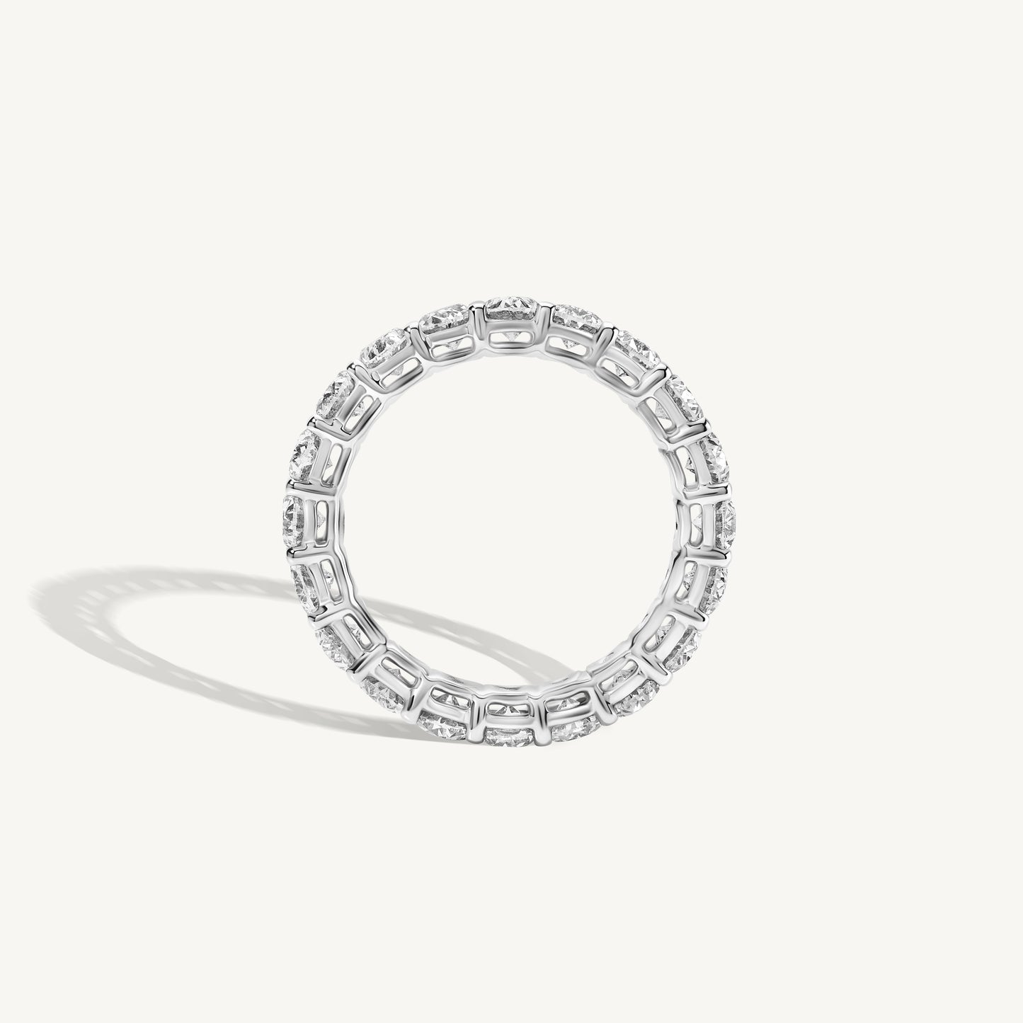 
                  
                    Oval Diamond Eternity Band
                  
                