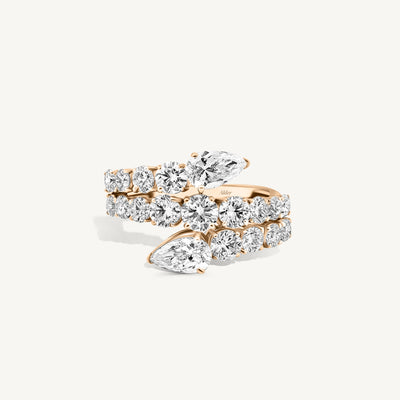 Amara Diamond Bypass Ring