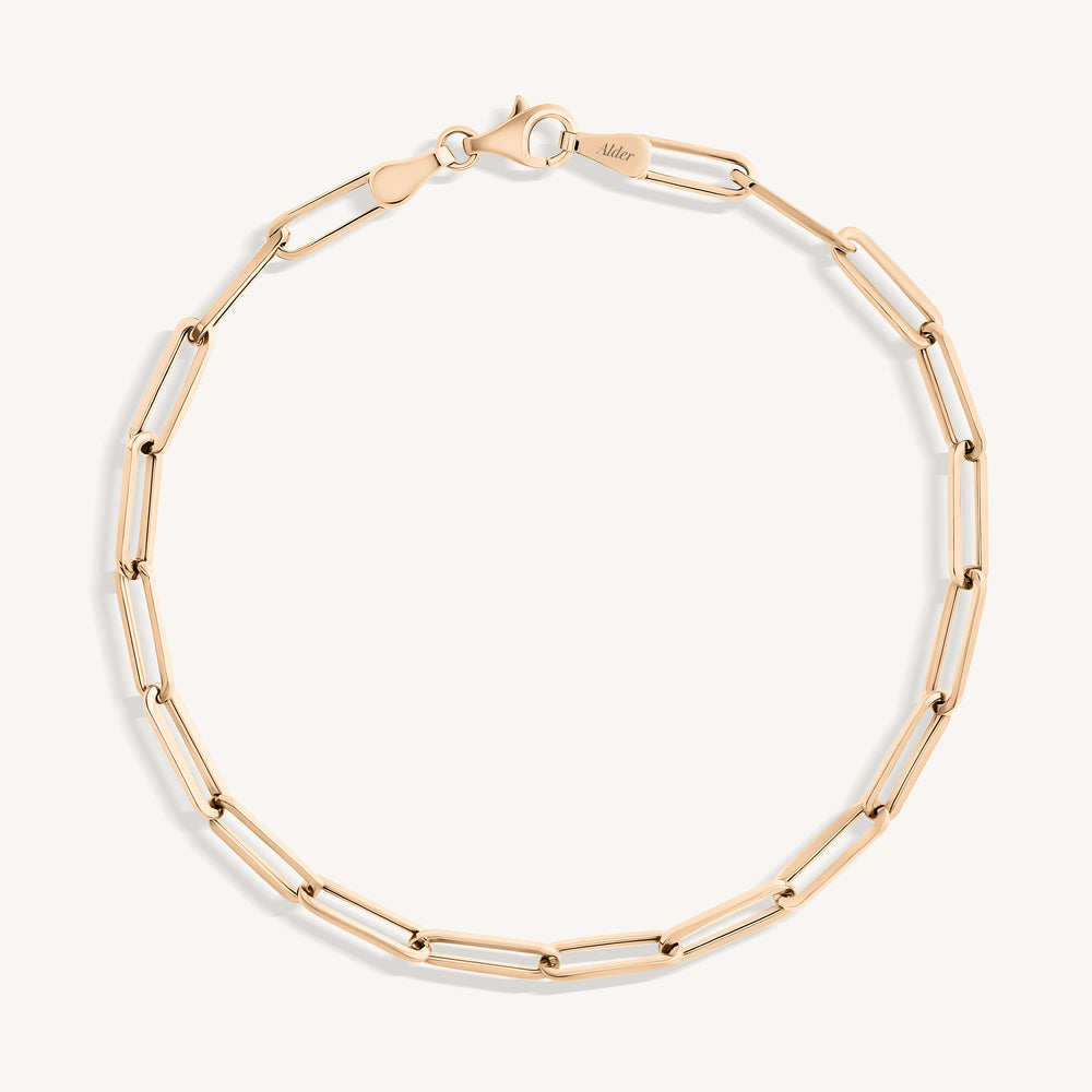 Paperclip Chain Bracelet