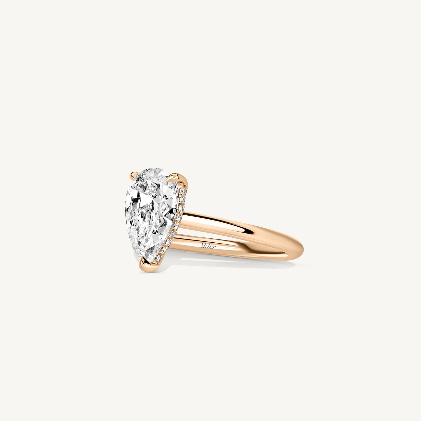 Pear Diamond Engagement Ring