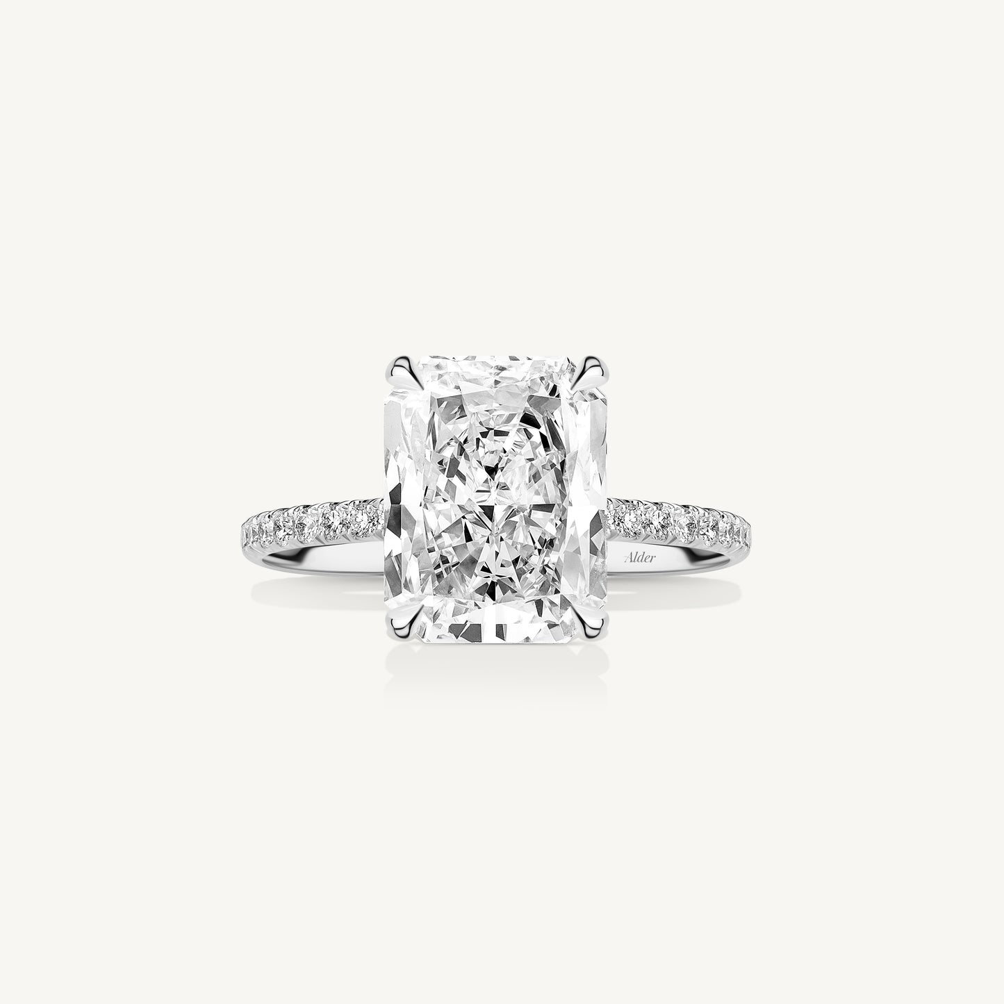 Oval Diamond Solitaire Engagement Ring