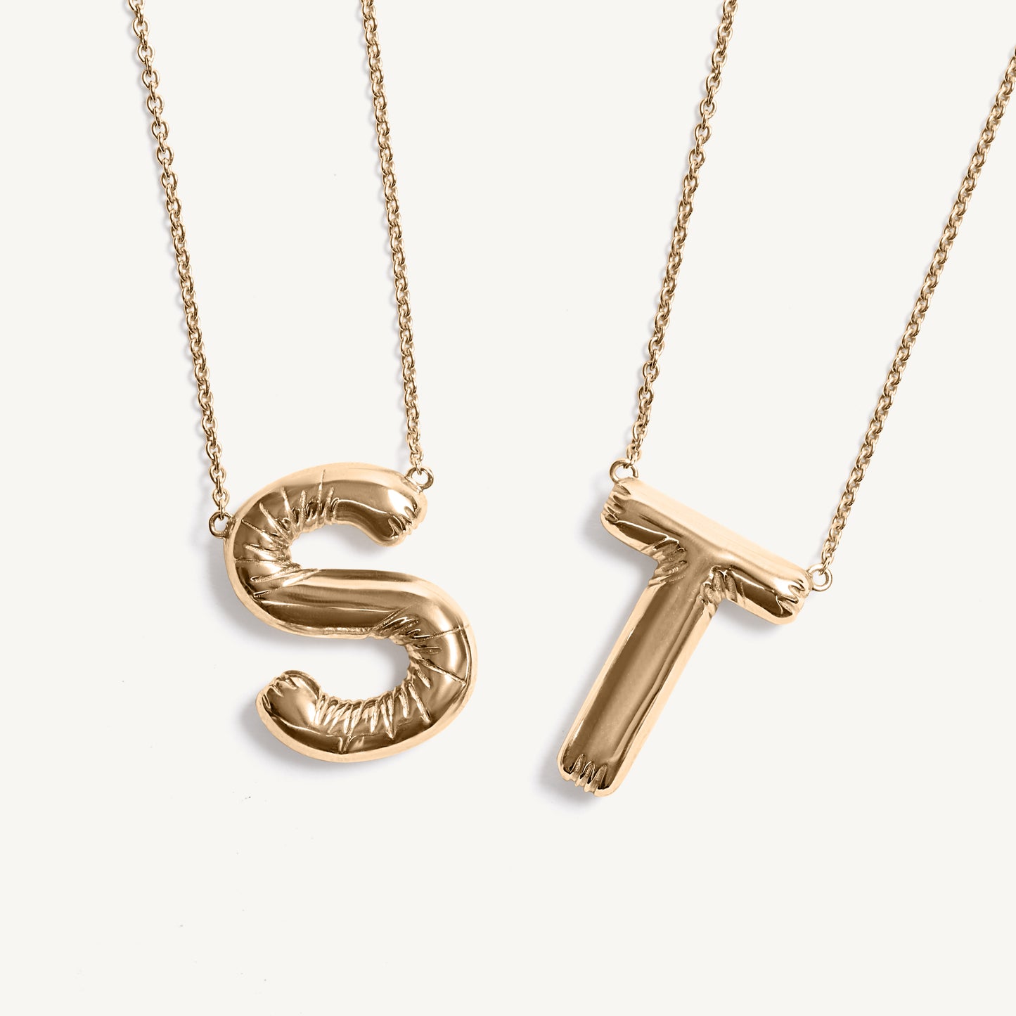Balloon Initial Necklace