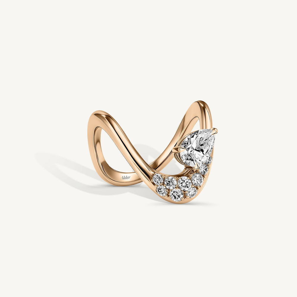 Pear Diamond Reverie Ring
