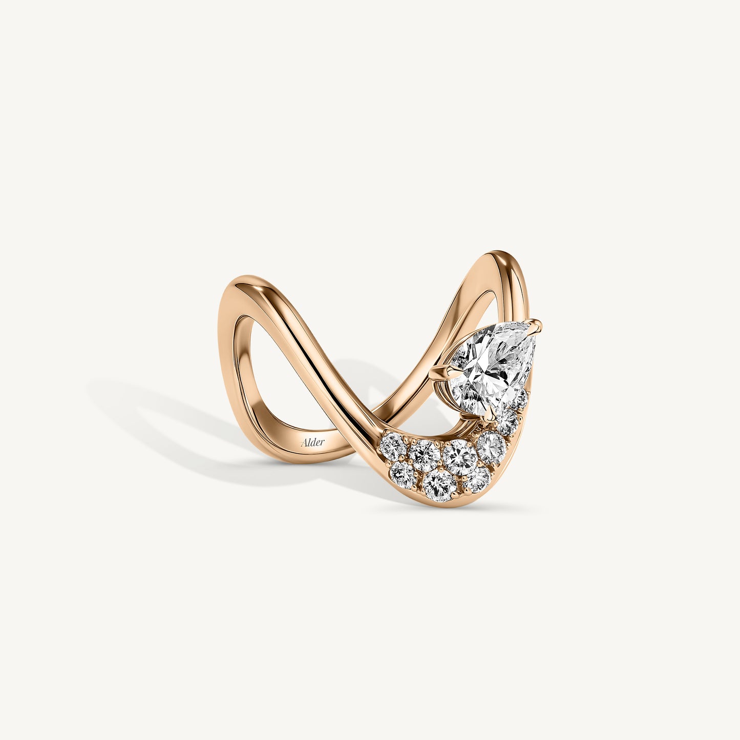 Pear Diamond Reverie Ring