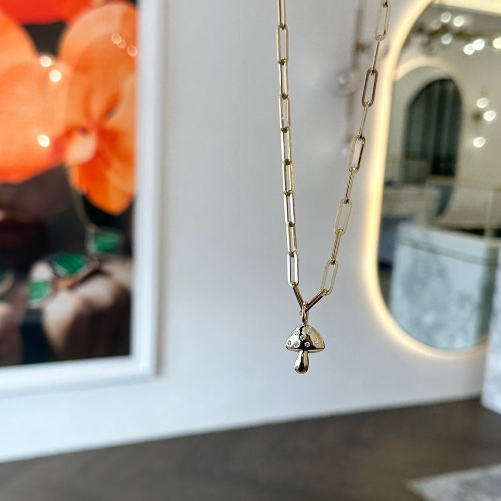 
                  
                    Diamond Mushroom Charm
                  
                