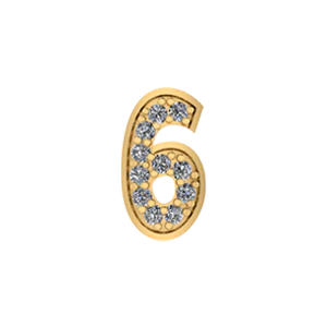 Bangle Charm Number 6