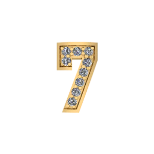 Bangle Charm Number 7