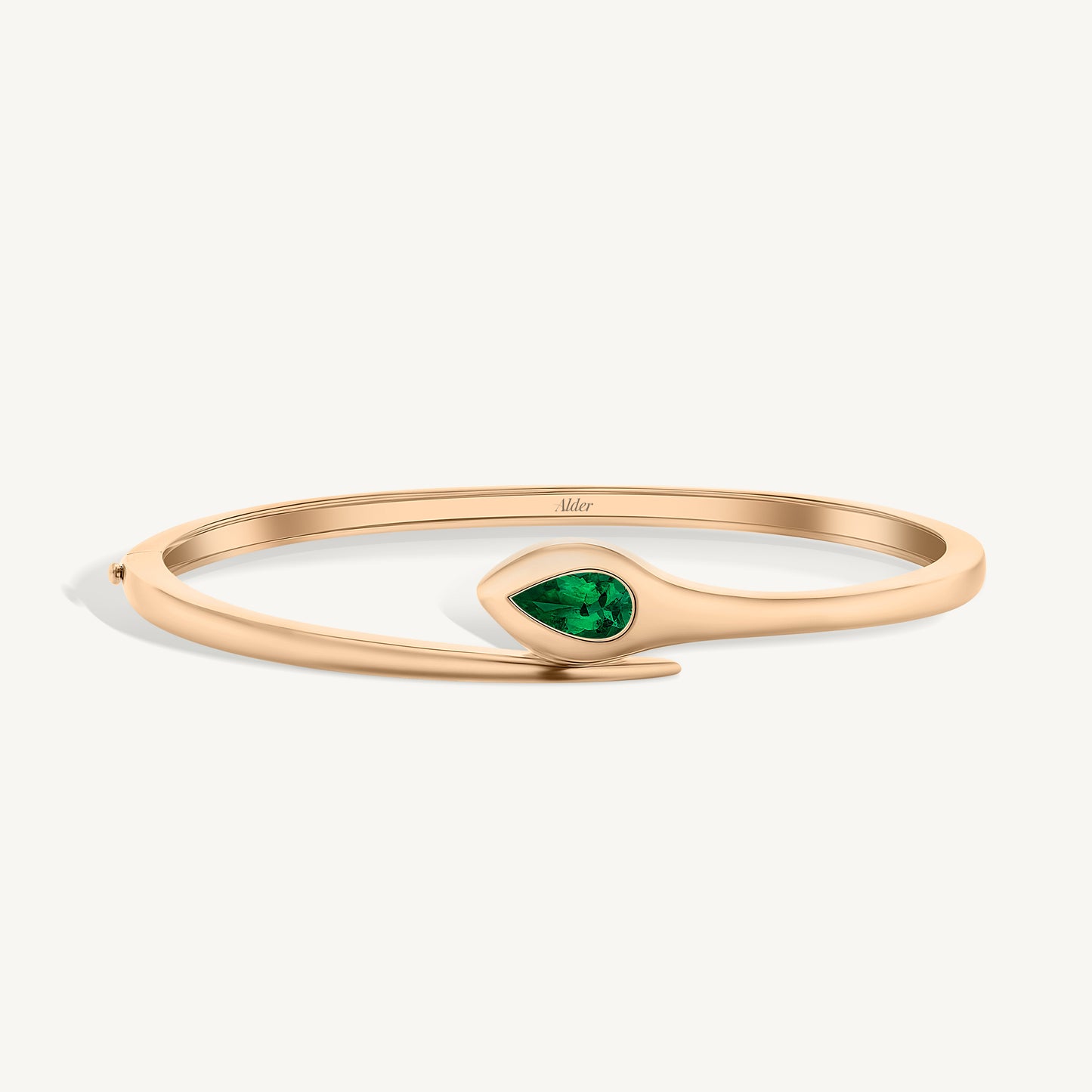 
                  
                    Pear Diamond Lunar Bangle
                  
                