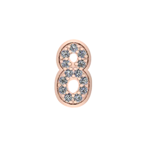 
                  
                    Bangle Charm Number 8
                  
                