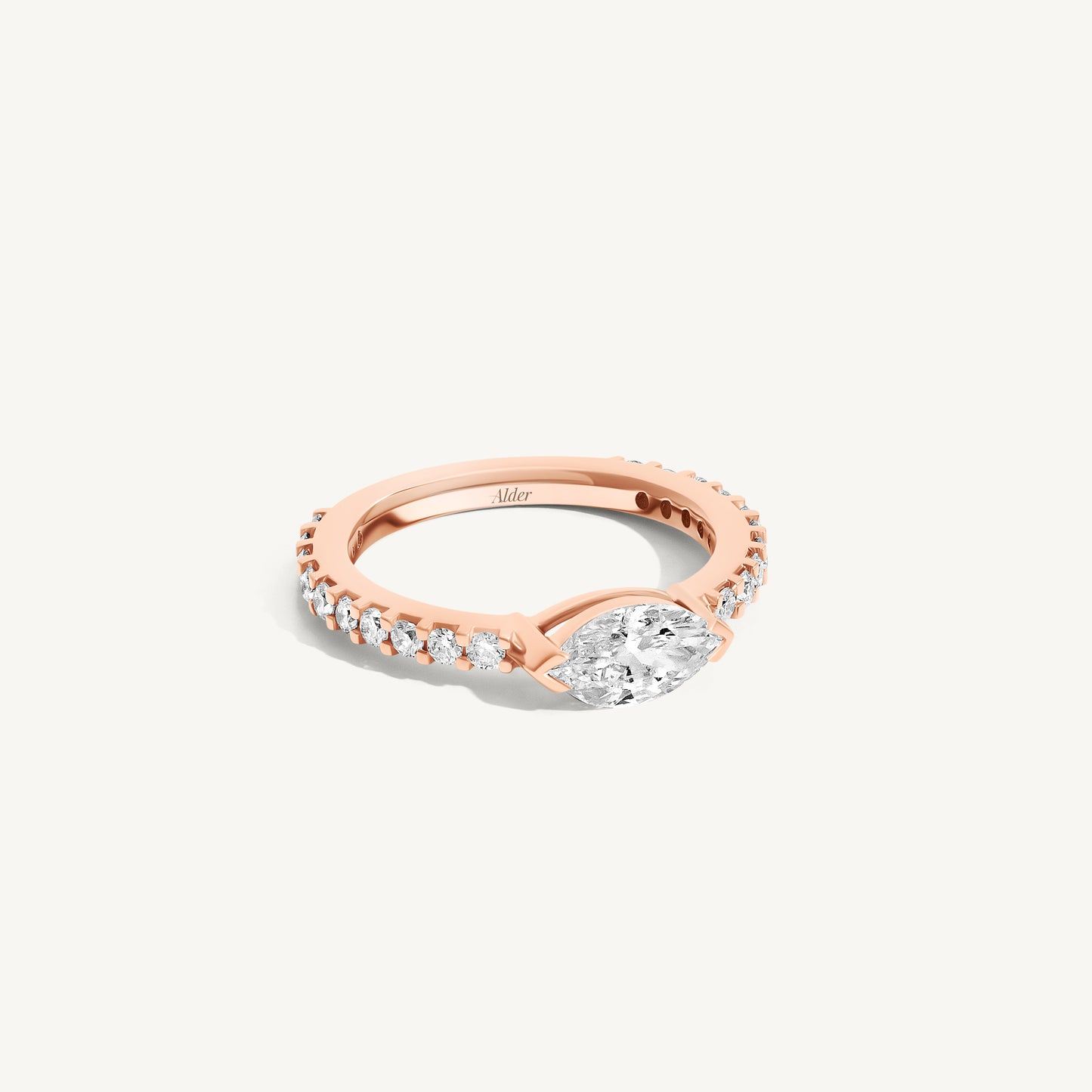 
                  
                    Marquise Diamond Pinkie Ring
                  
                