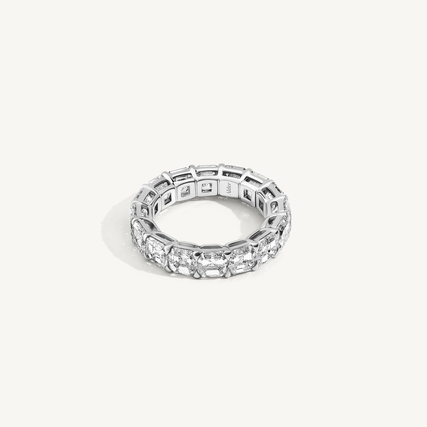 
                  
                    Asscher Cut Diamond Eternity Band
                  
                
