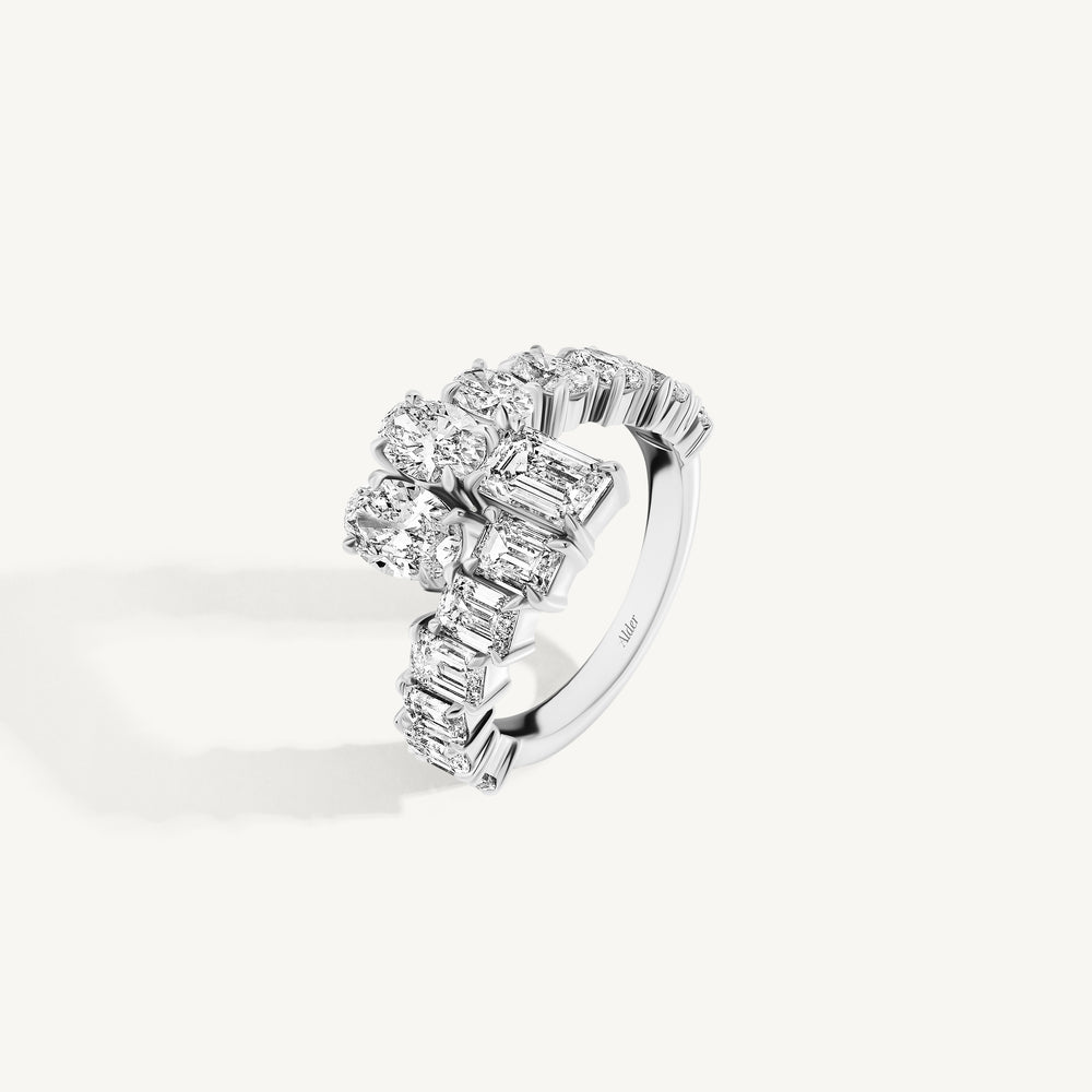 Chantel Diamond Bypass Ring