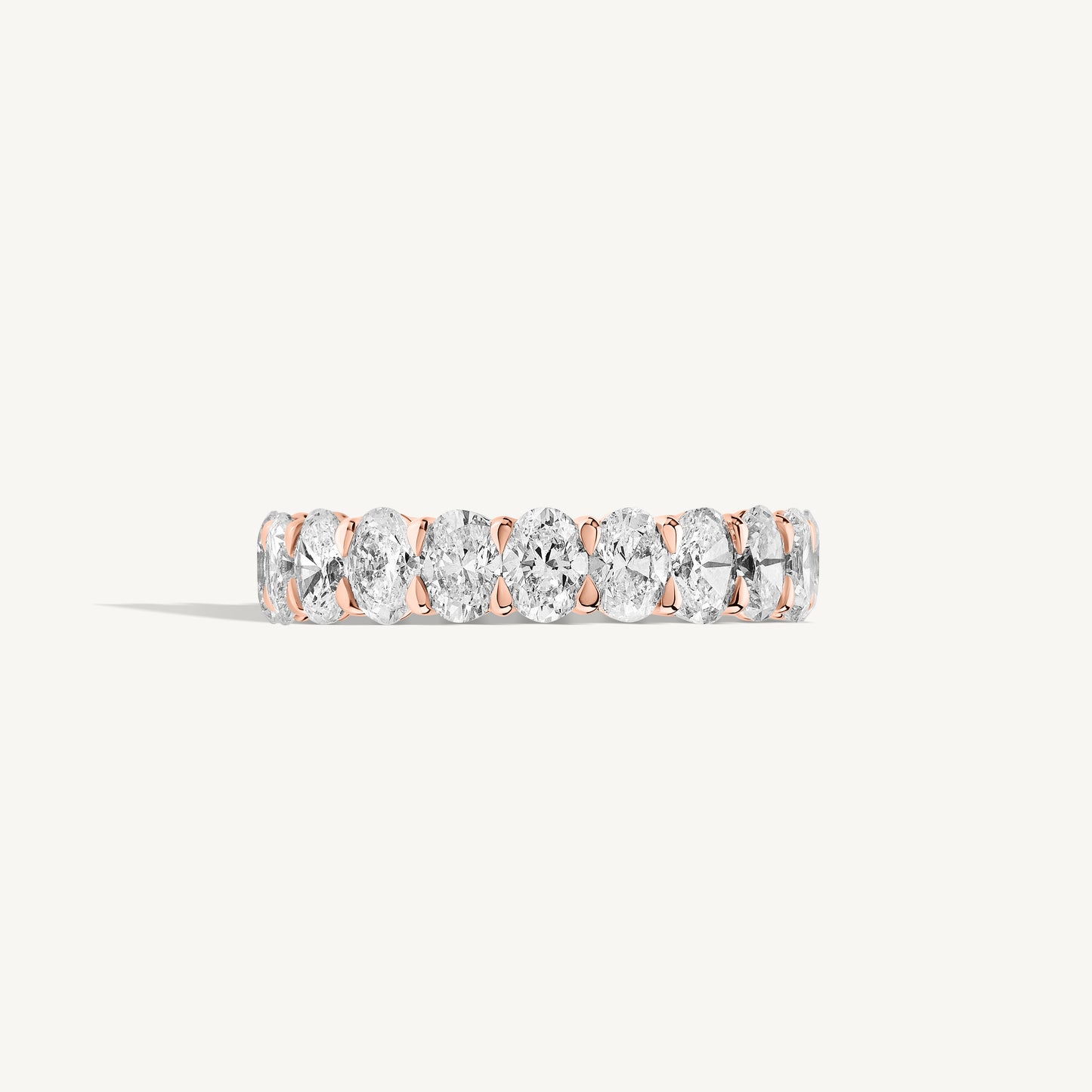 
                  
                    Oval Diamond Eternity Band
                  
                