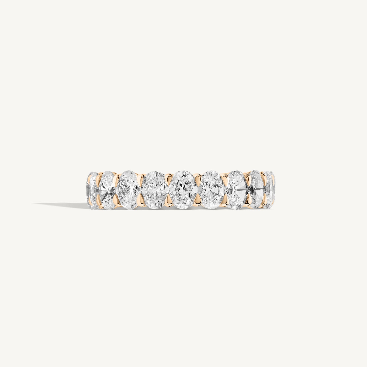 
                  
                    Oval Diamond Eternity Band
                  
                