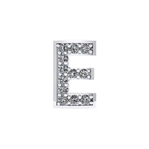 Bangle Charm Letter E