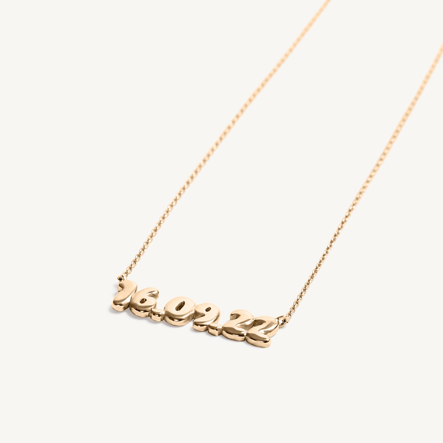 
                  
                    Helium Personalised Date Necklace
                  
                