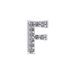 Bangle Charm Letter F