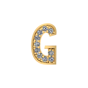 Bangle Charm Letter G