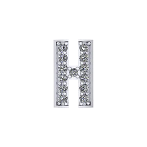 Bangle Charm Letter H