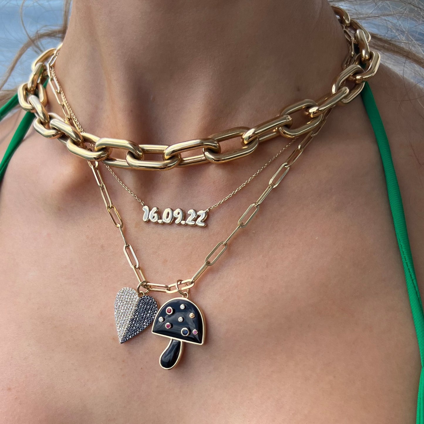 
                  
                    Helium Personalised Date Necklace
                  
                