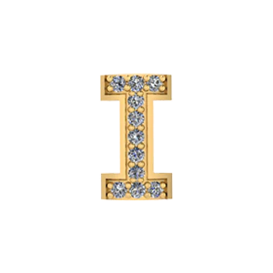 Bangle Charm Letter I