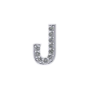 Bangle Charm Letter J