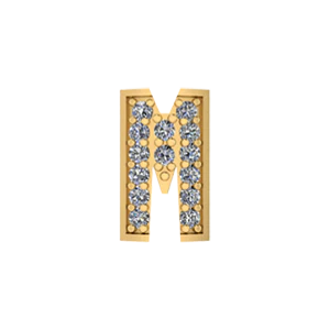 Bangle Charm Letter M