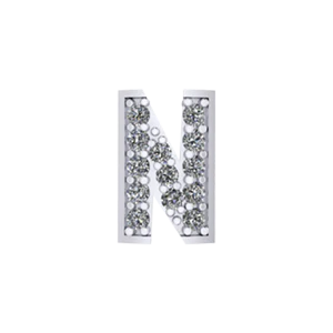 Bangle Charm Letter N
