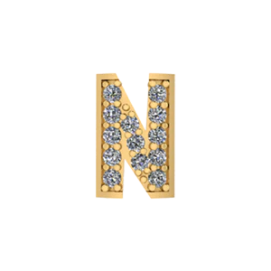 Bangle Charm Letter N