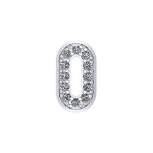 Bangle Charm Letter O