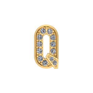 Bangle Charm Letter Q