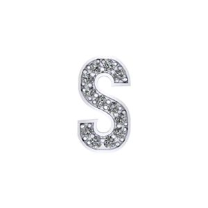 Bangle Charm Letter S