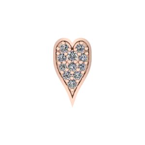 
                  
                    Bangle Charm White Diamond Heart
                  
                