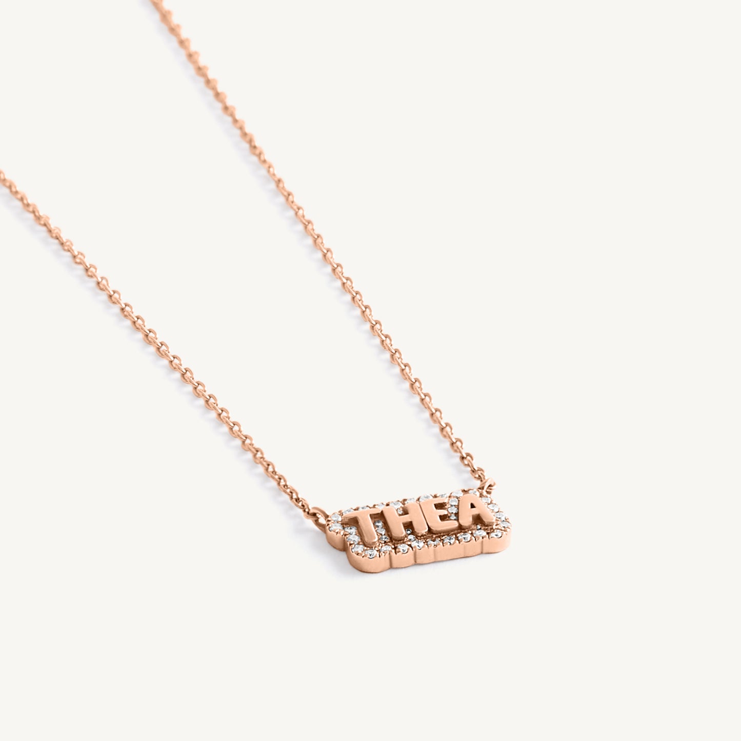 
                  
                    XS Diamond Bubble Name Necklace
                  
                