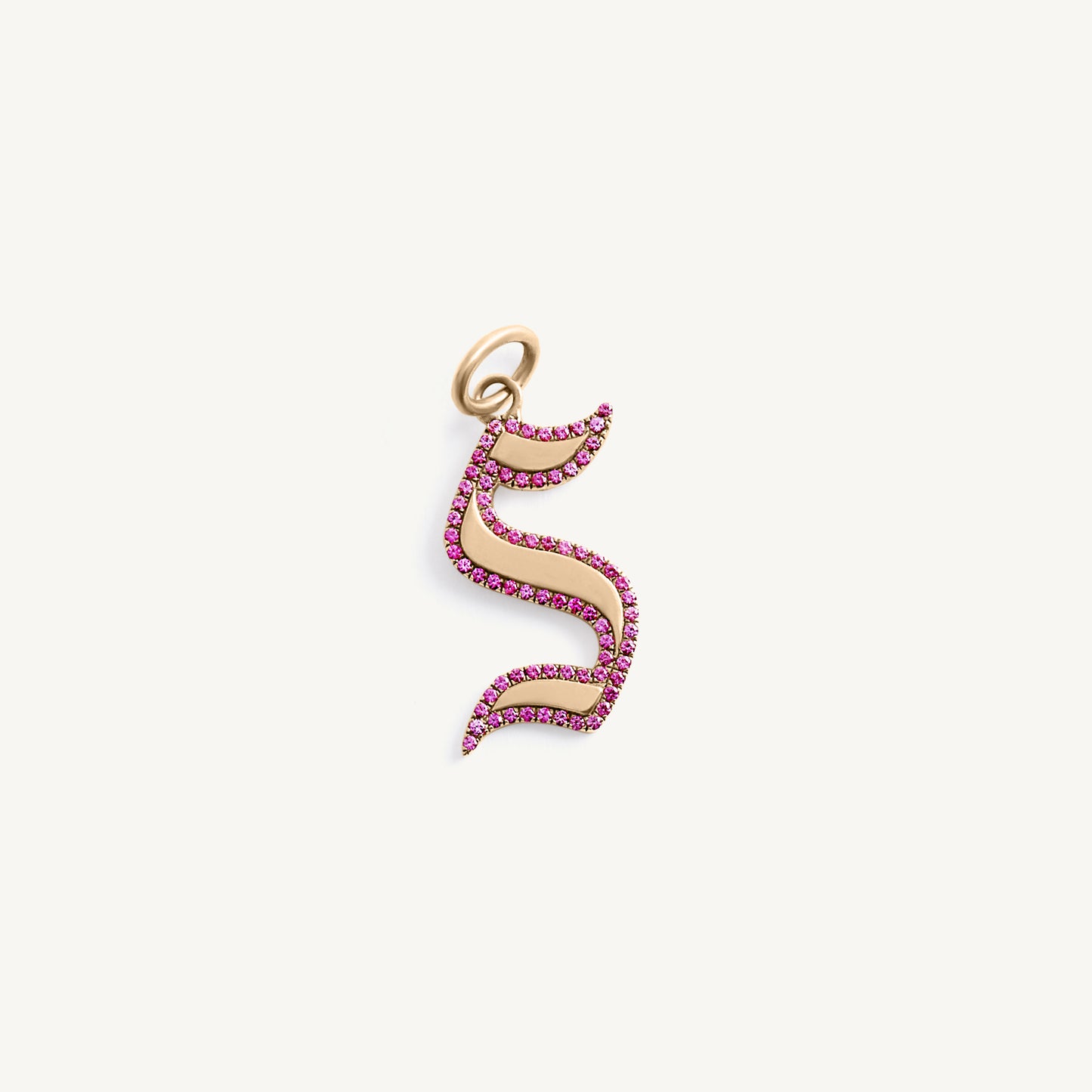
                  
                    Jumbo Pink Sapphire Gothic Charm
                  
                