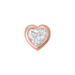 
                  
                    Heart Diamond Bezel Bangle Charm
                  
                