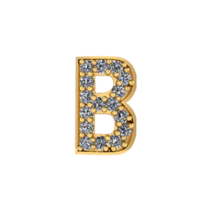 Bangle Charm Letter B