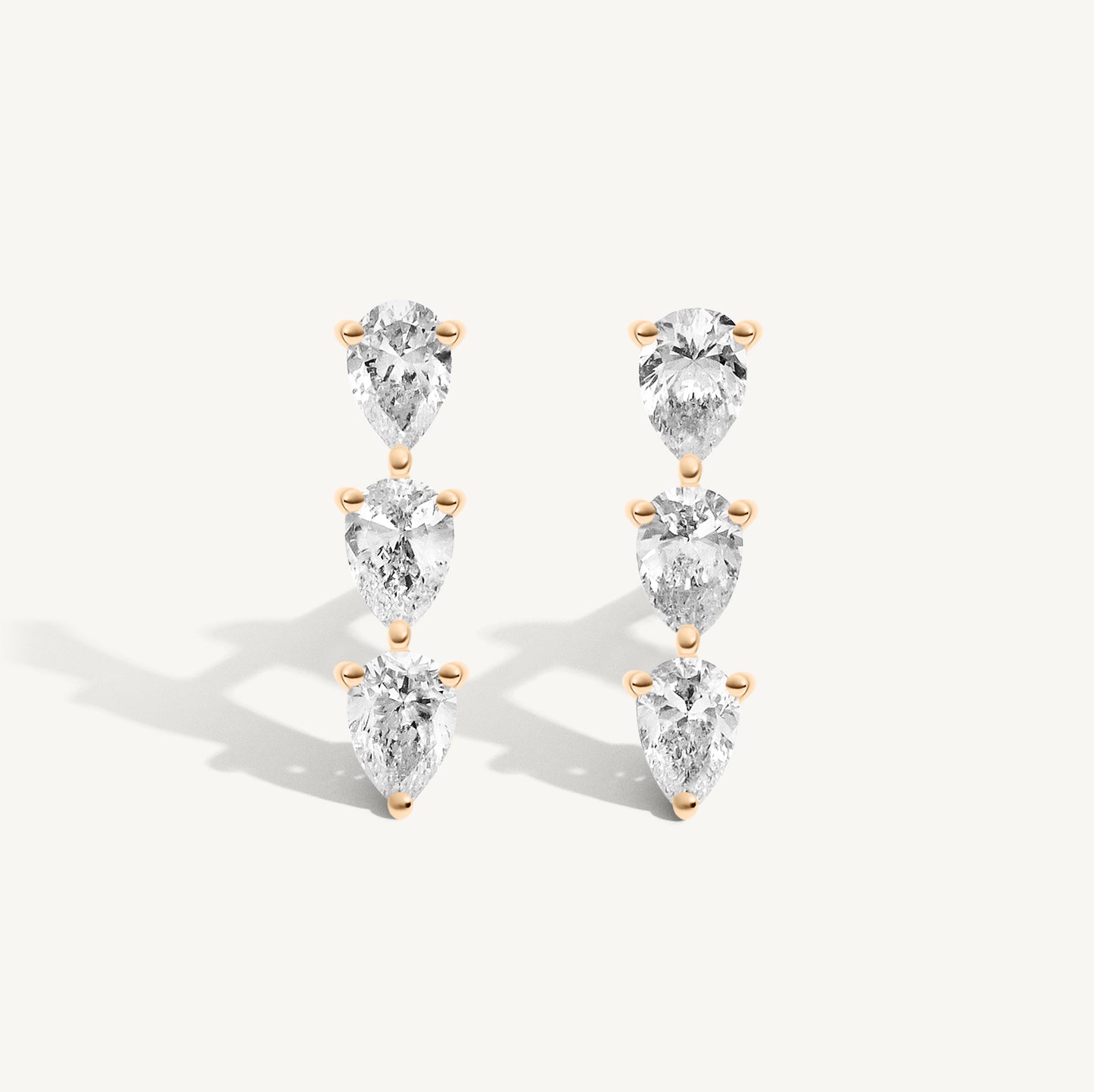 
                  
                    Pear Diamond Bar Earrings
                  
                
