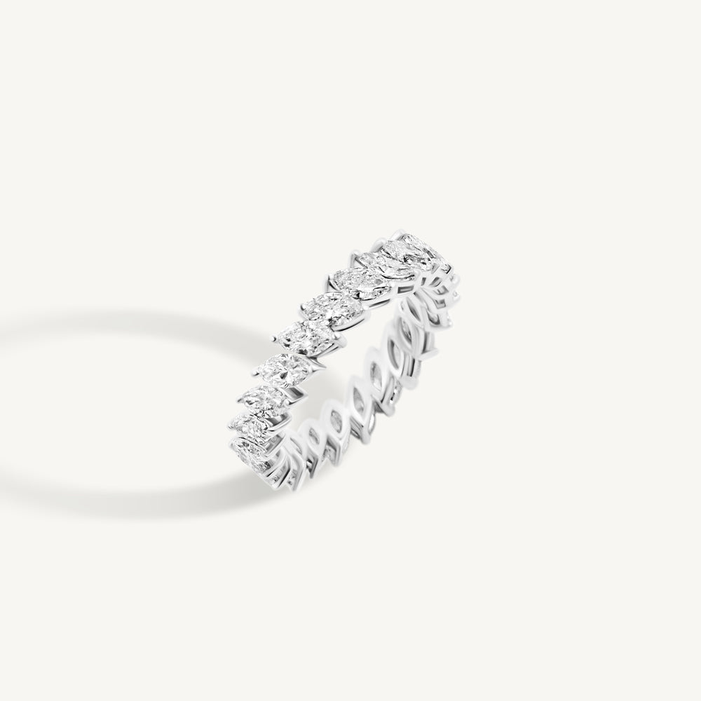 Marquise Diamond Eternity Band