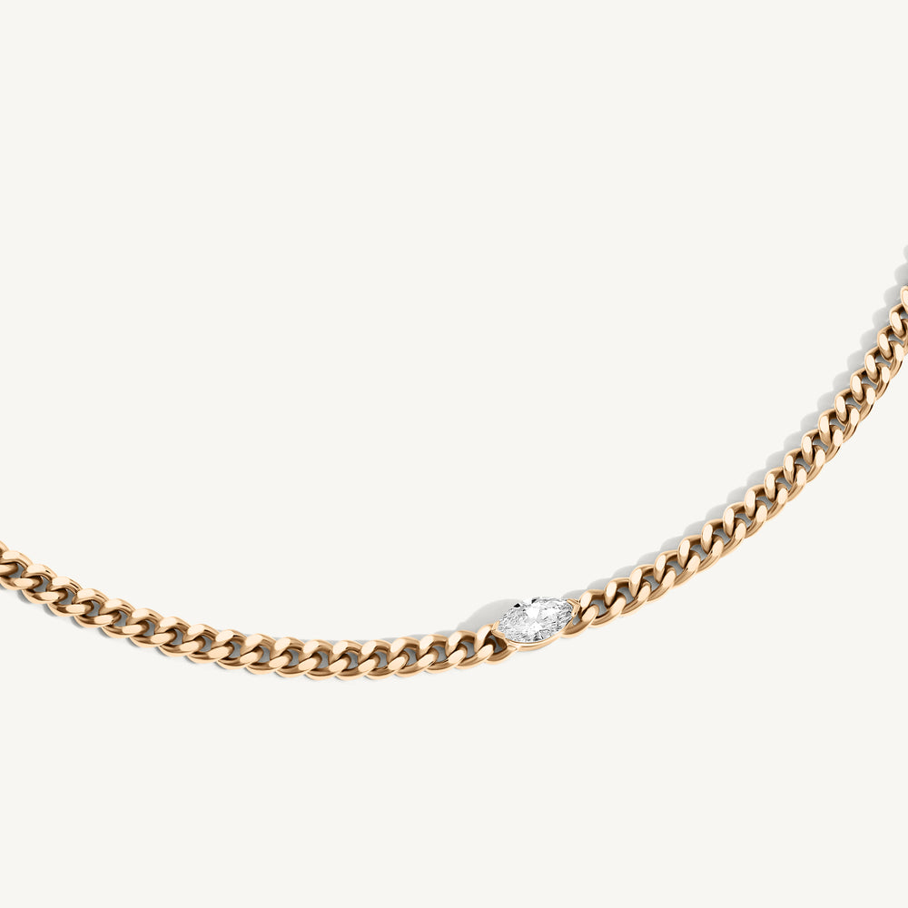 Marquise Diamond Chain Bracelet