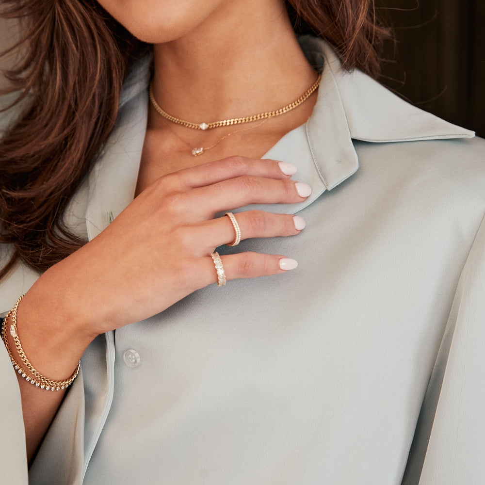 
                  
                    Marquise Diamond Chain Bracelet
                  
                