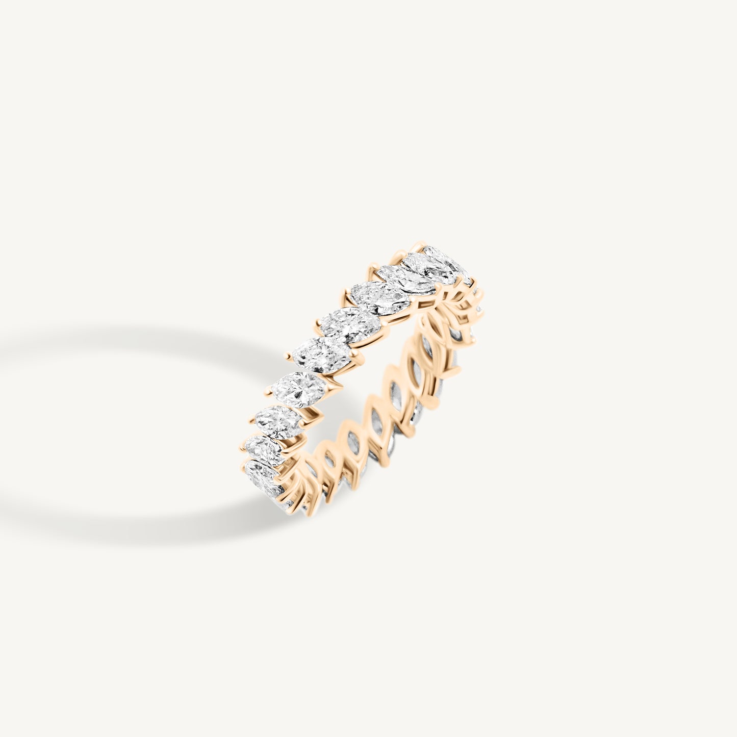 
                  
                    Marquise Diamond Eternity Band
                  
                
