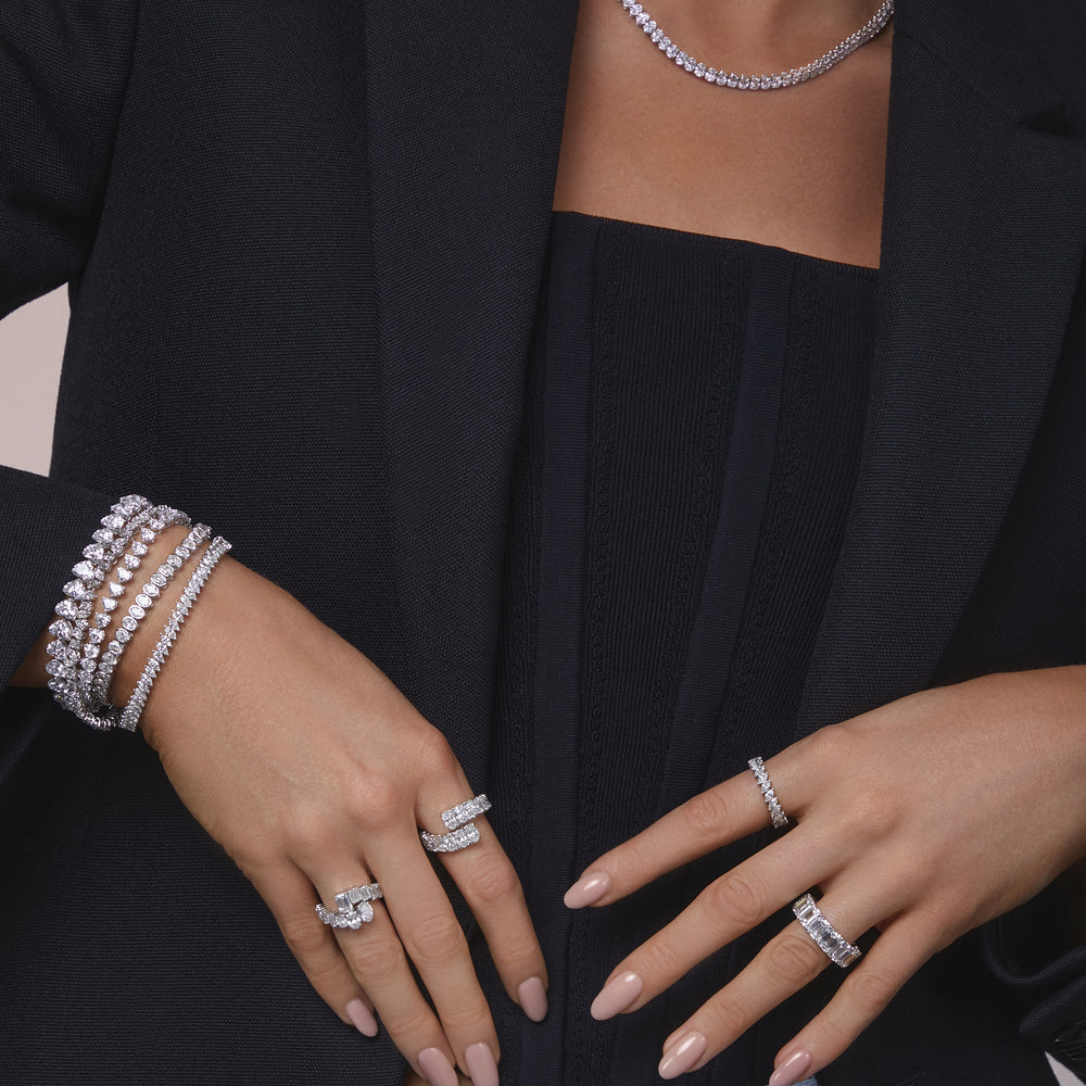 Marquise Tennis Bracelet