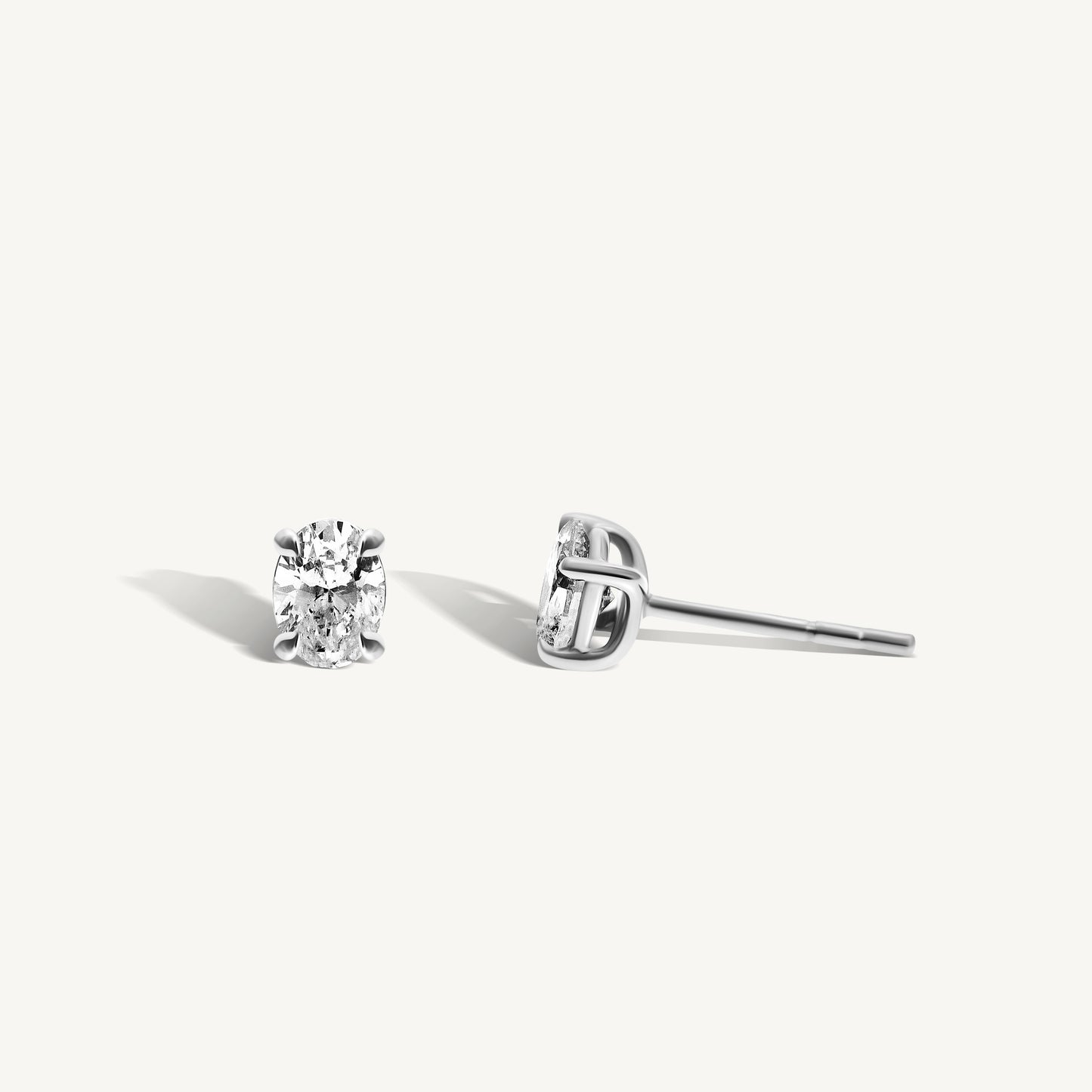 
                  
                    Oval Diamond Stud Earrings
                  
                
